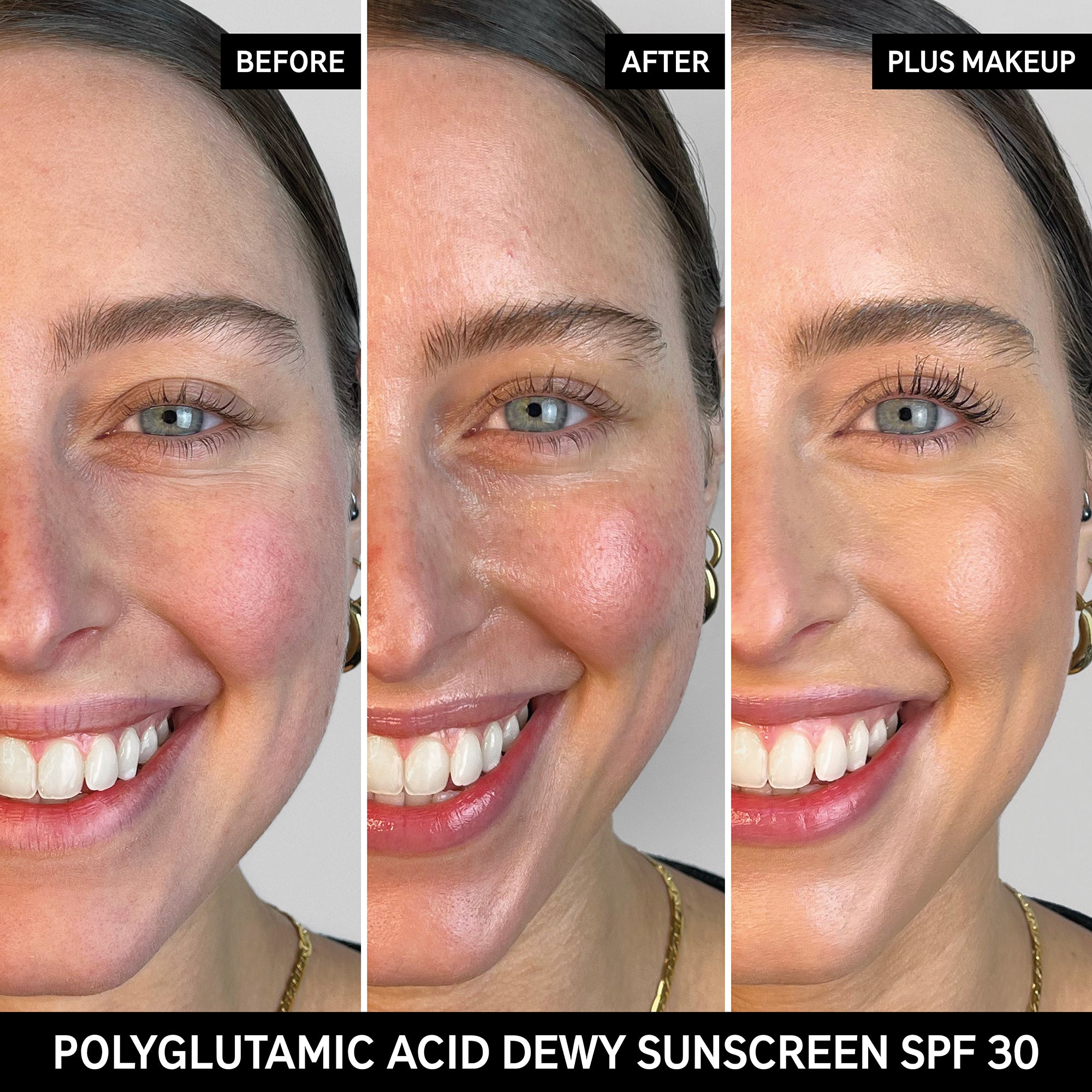 The Inkey List Polyglutamic Acid Dewy Sunscreen SPF30 50ml