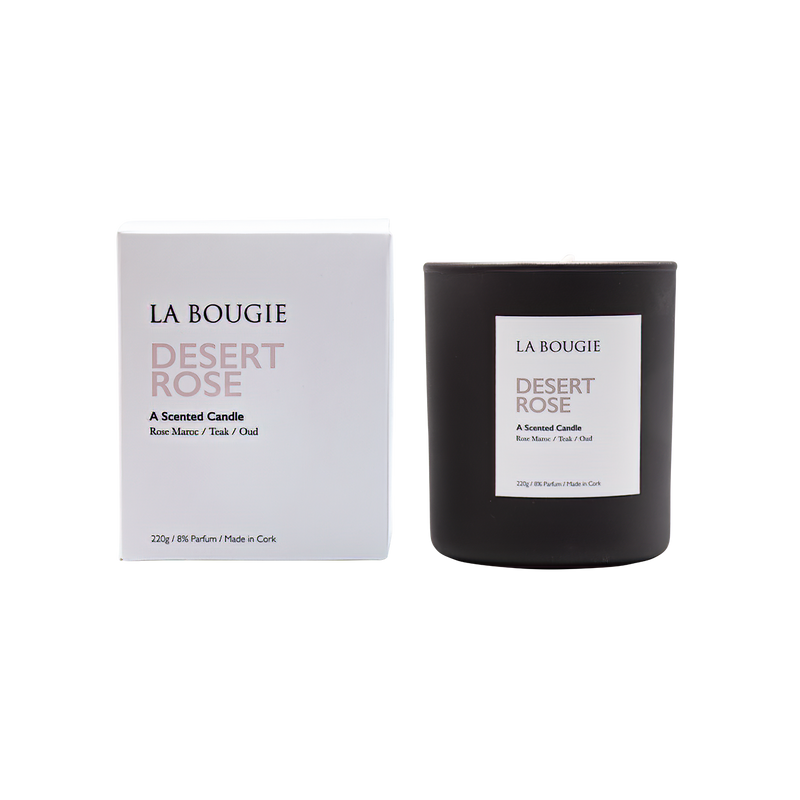 La Bougie Desert Rose - A Scented Candle 220g