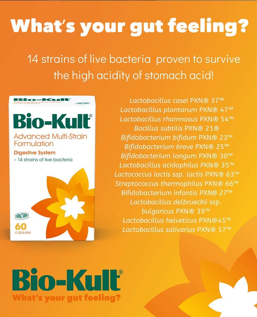 Bio-Kult Advanced Probiotic Multi-Strain Formula 120 Capsules