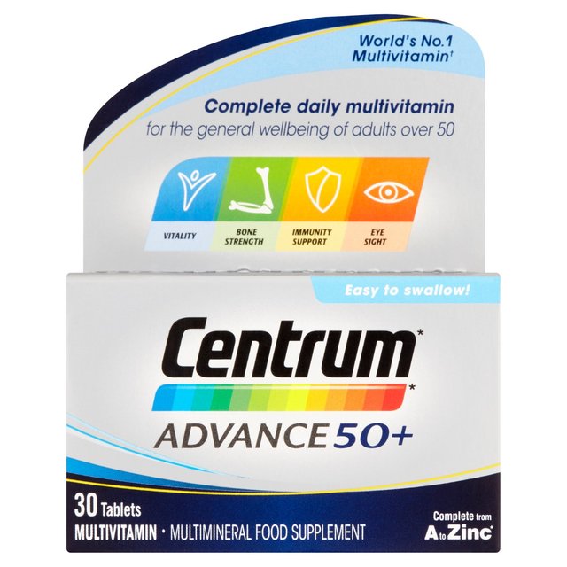 Centrum - Advance 50+ Multivitamins - Medipharm Online - Cheap Online Pharmacy Dublin Ireland Europe Best Price