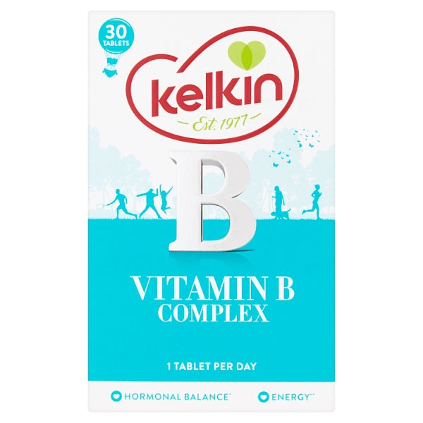 Kelkin - Vitamin B Complex 30 Tablets x 6 - (6 Pack) - Medipharm Online - Cheap Online Pharmacy Dublin Ireland Europe Best Price