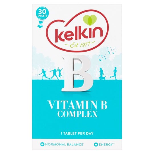 Kelkin - Vitamin B Complex 30 Tablets x 6 - (6 Pack) - Medipharm Online - Cheap Online Pharmacy Dublin Ireland Europe Best Price