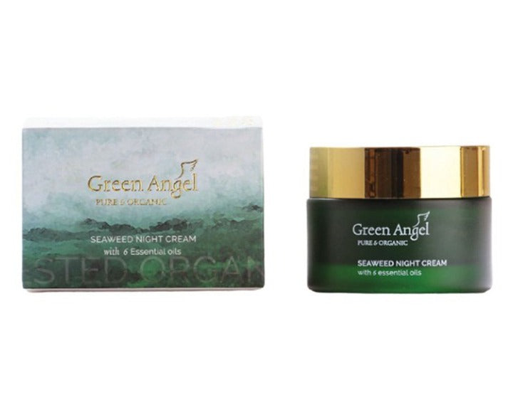 Green Angel Night Cream Seaweed 6 Essential Oils 50ml