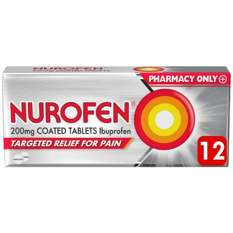 Nurofen Ibuprofen 200mg Coated Tablets Medipharm Online