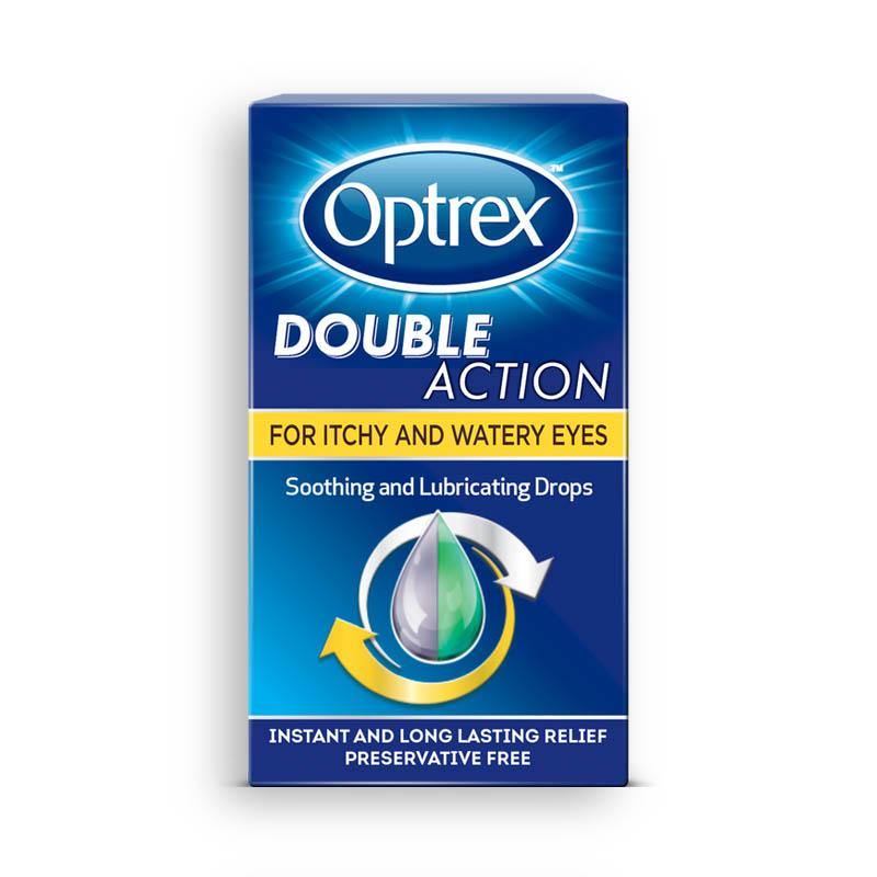 OPTREX  - DOUBLE ACTION ITCHY & WATERY EYES - 10ml - Medipharm Online - Cheap Online Pharmacy Dublin Ireland Europe Best Price