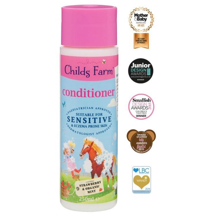 Childs Farm Sensitive Conditioner Strawberry & Organic Mint 250ml - Medipharm Online