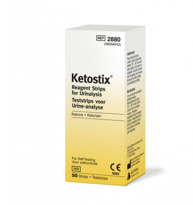 Ketostix Ketones Test - 50 strips