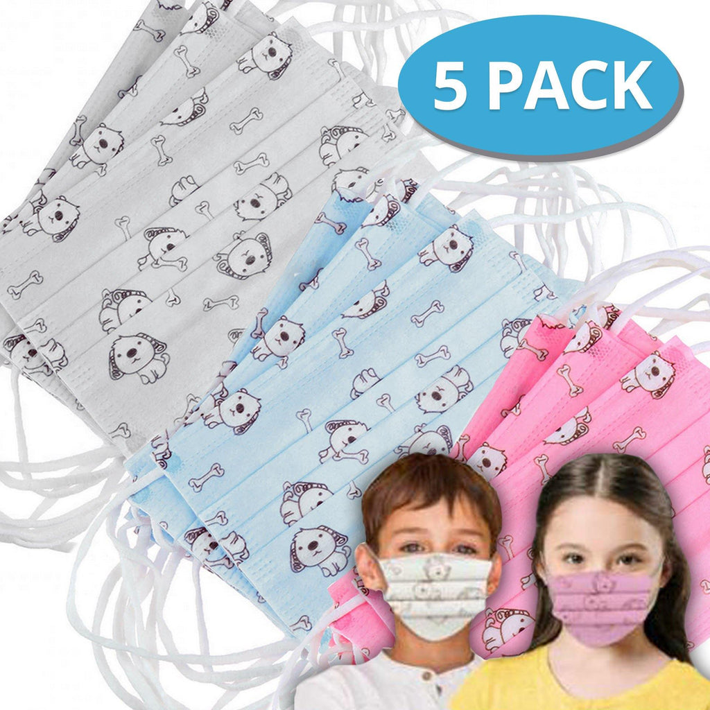 Face Mask KIDS Pack of 5 COVID-19 Alert Essential - Medipharm Online