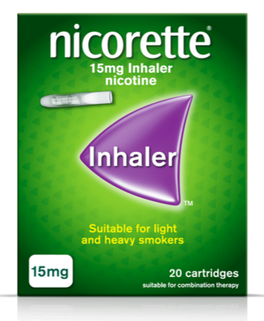 Nicorette Inhaler 15mg Refill Inhaler 20 Cartridges - Medipharm Online