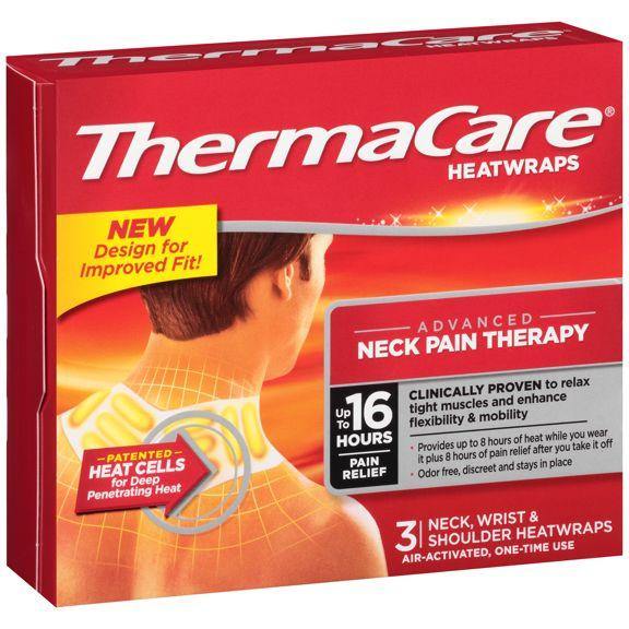 ThermaCare 12 Hour Heatwraps Upper Back Neck Shoulder & Wrist 3 Pack - Medipharm Online