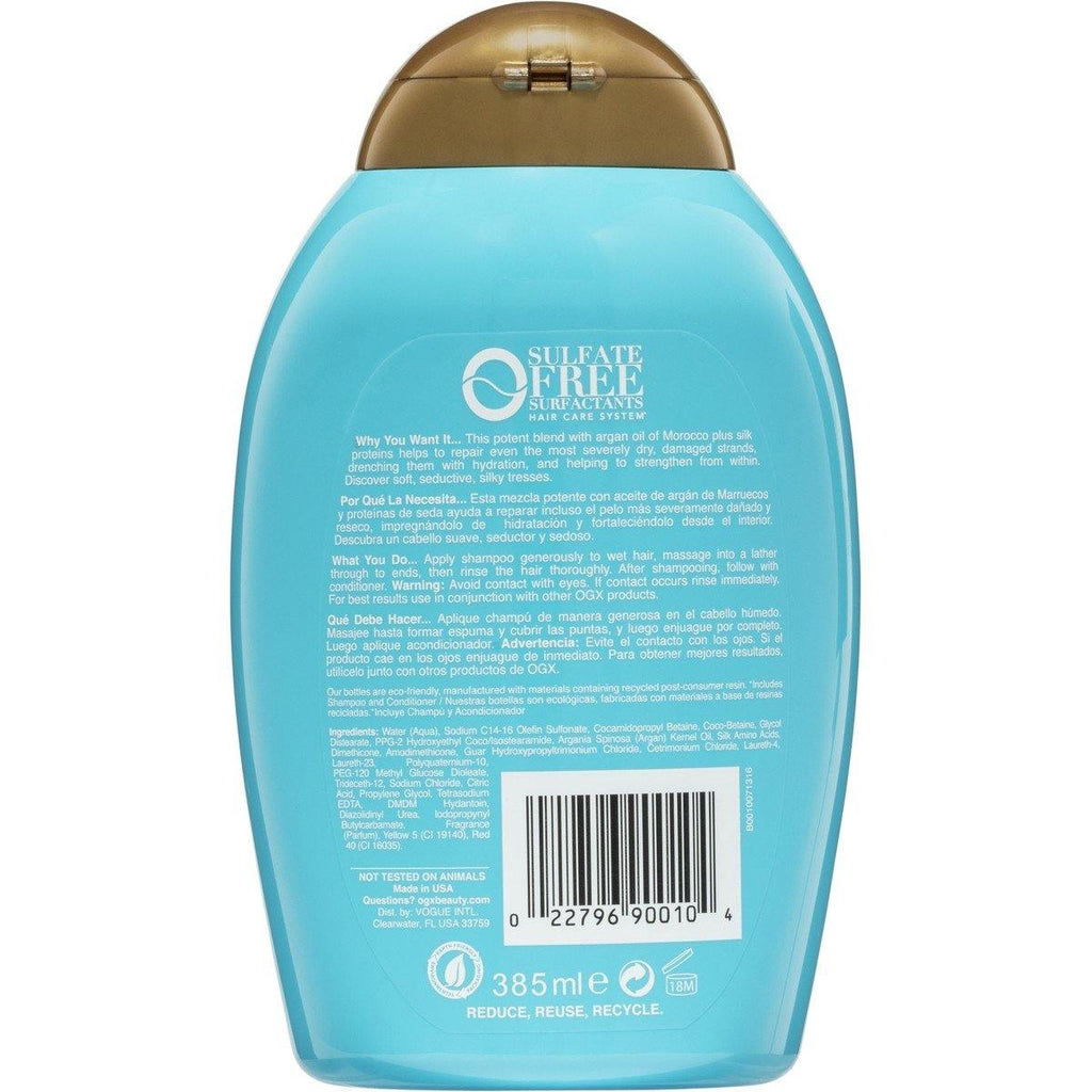 OGX - Argan Oil Of Morocco Shampoo - 385ml - Medipharm Online - Cheap Online Pharmacy Dublin Ireland Europe Best Price