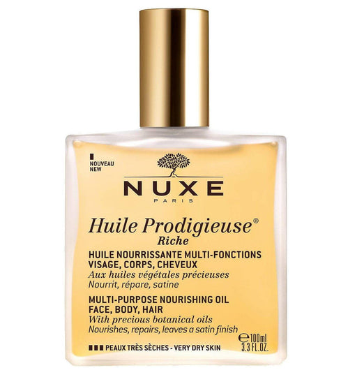 Nuxe Huile Prodigieuse Riche Multi-Purpose Oil 100ml - Medipharm Online