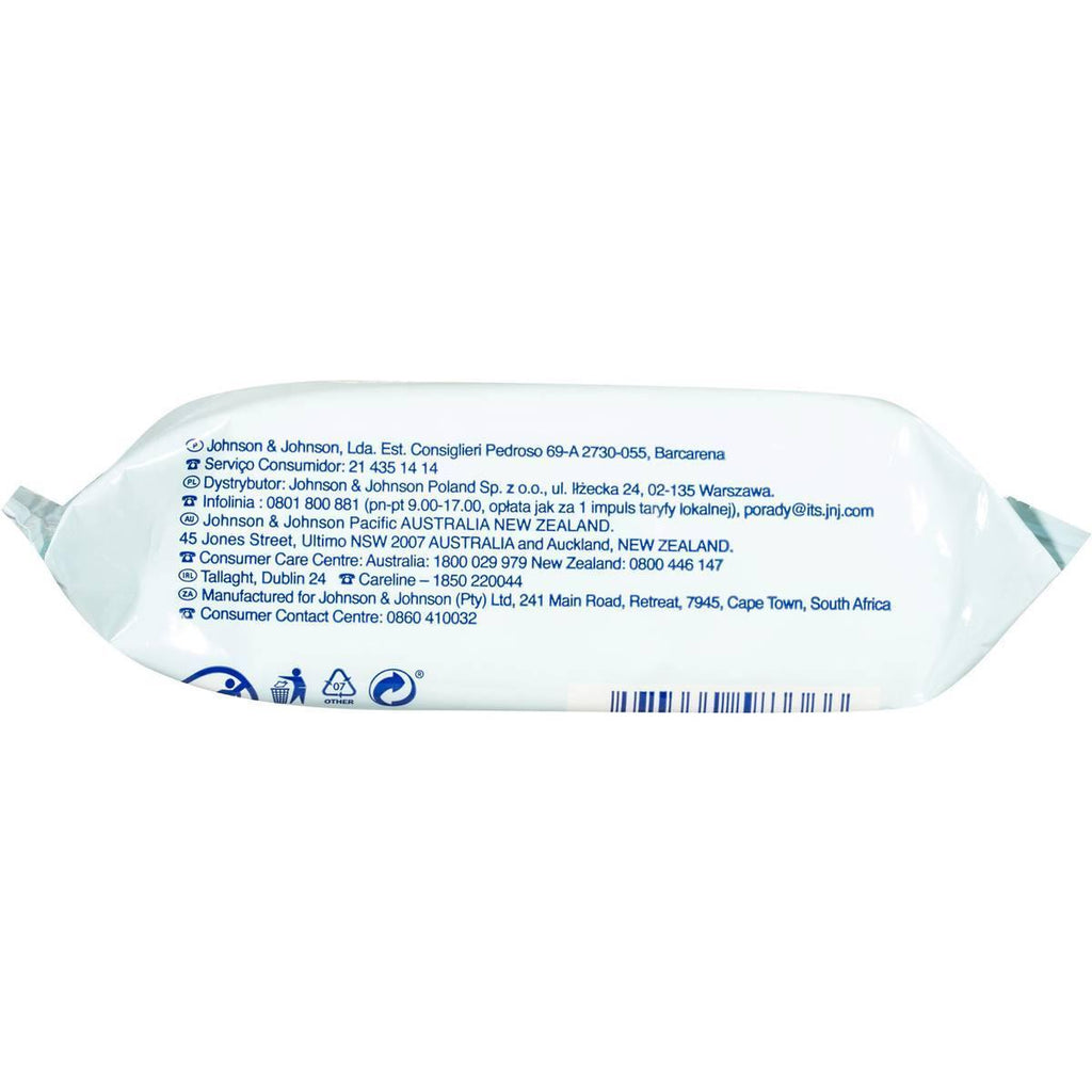 Johnson's - Daily Essentials Wipes For Dry Skin - 25 Pack - Medipharm Online - Cheap Online Pharmacy Dublin Ireland Europe Best Price