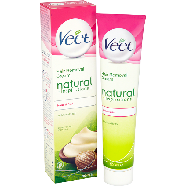Veet - Hair Removal Cream Natural Inspirations Normal Skin with Shea Butter - 200ml - Medipharm Online - Cheap Online Pharmacy Dublin Ireland Europe Best Price