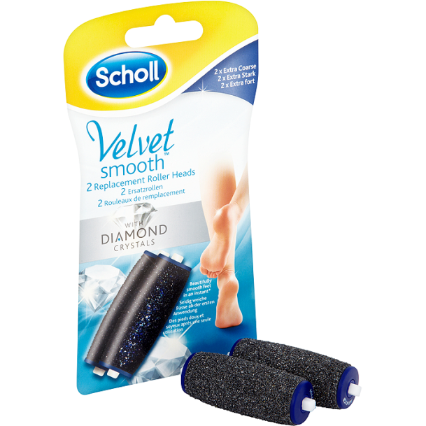 Scholl Velvet Smooth 2 Replacement Roller Heads - Medipharm Online - Cheap Online Pharmacy Dublin Ireland Europe Best Price
