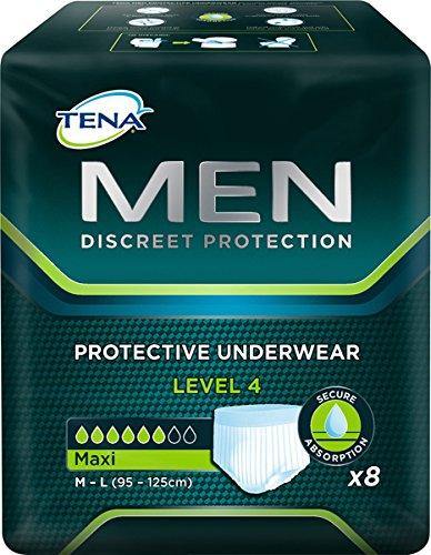 Tena Men Maxi Protective Underwear Level 4 -  8 Pack - Medipharm Online