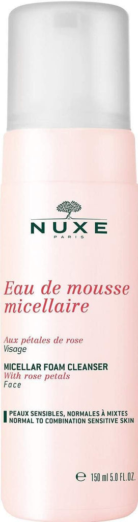 Nuxe Micellar Foam Cleanser with Rose Petals 150ml - Medipharm Online