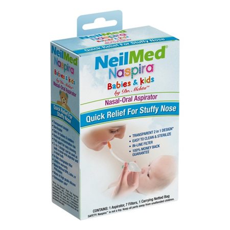 NeilMed Naspira Babies & Kids Nasal-Oral Aspirator - Medipharm Online