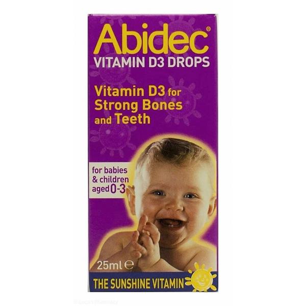 Abidec Vitamin D3 Drops 25ml