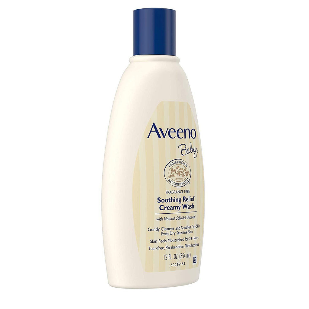 Aveeno - Baby Soothing Relief Creamy Wash - 354ml - Medipharm Online - Cheap Online Pharmacy Dublin Ireland Europe Best Price