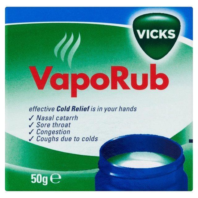 Vicks VapoRub Inhalation Vapour Ointment 50g - Medipharm Online