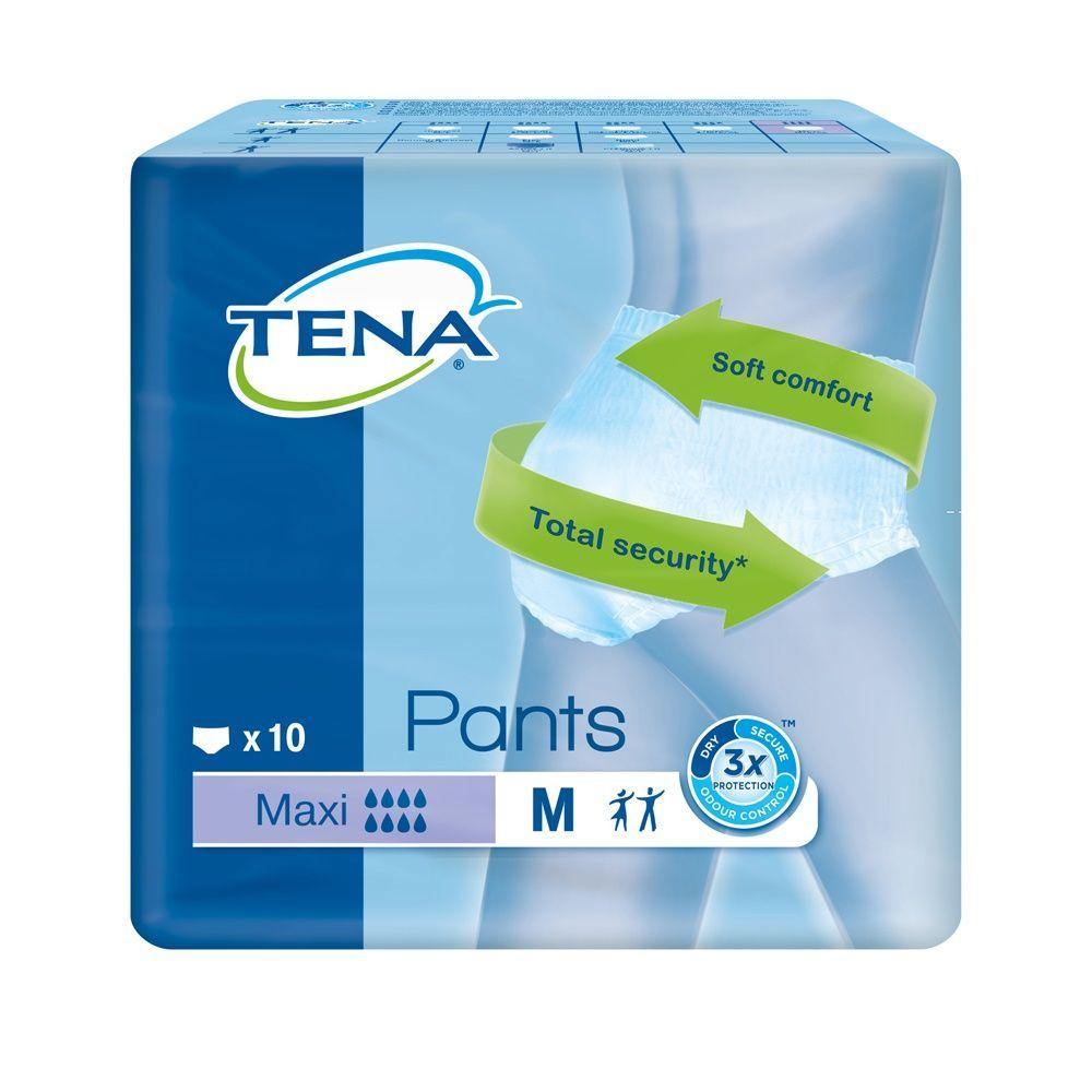 Tena Pants Maxi - Medium 10 Pack - Medipharm Online