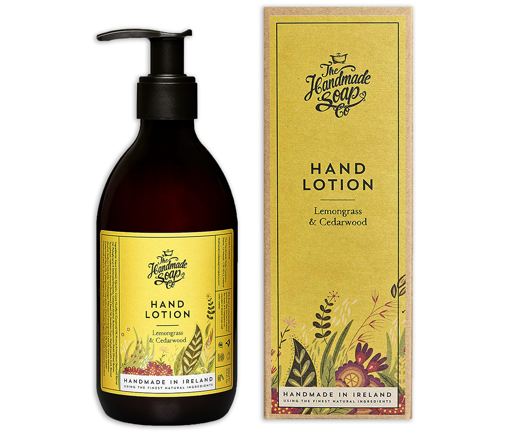 The Handmade Soap Company Lemongrass & Cedarwood Hand Lotion 300ml - Medipharm Online