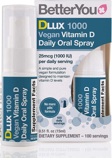 BetterYou Dlux 1000 Vitamin D Spray