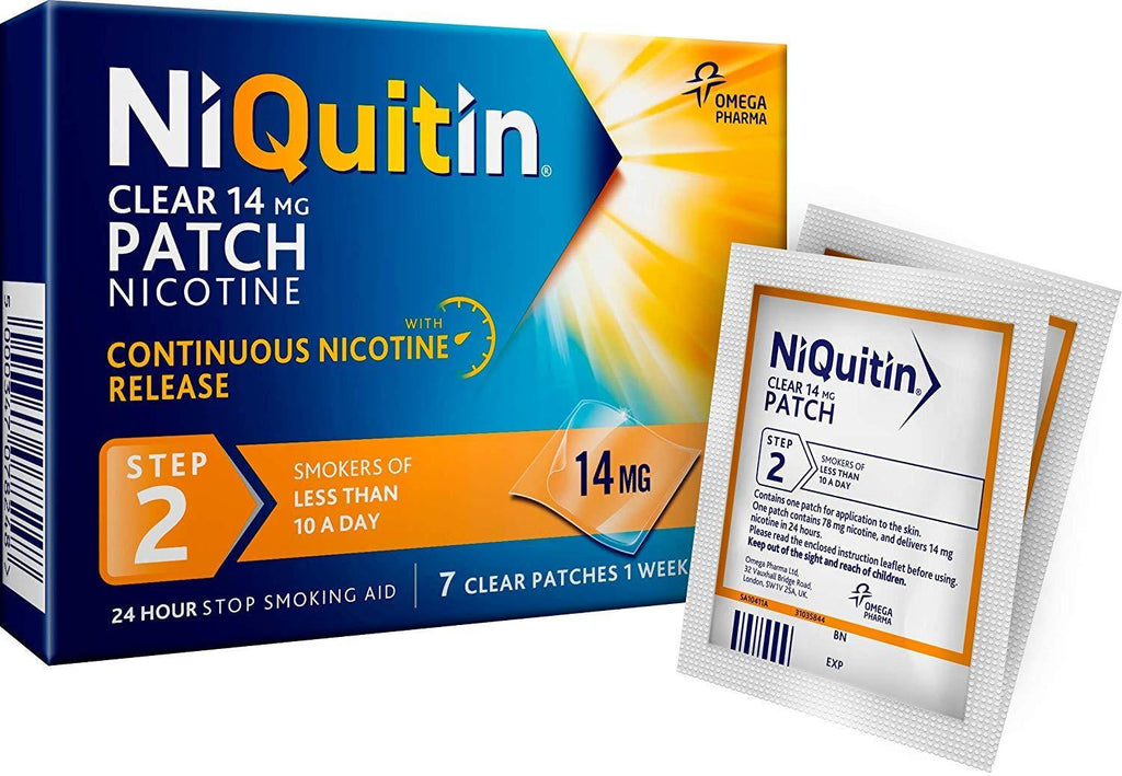 NIQUITIN Clear Step 2 14MG (Patch) - Medipharm Online