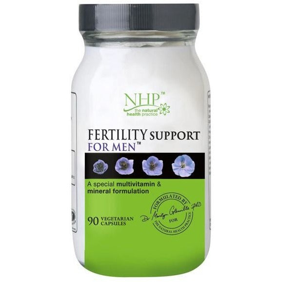 NHP Fertility Support For Men - 90 Vegetarian Capusles - Medipharm Online - Cheap Online Pharmacy Dublin Ireland Europe Best Price