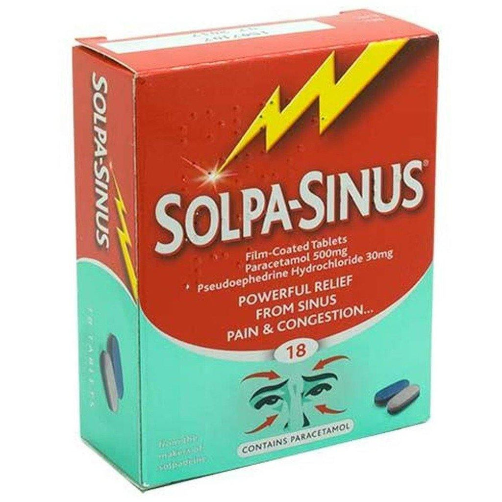 Solpa-Sinus Tablets 18's - Medipharm Online