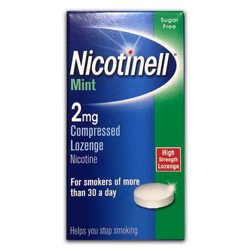 Nicotinell 2mg Mint Lozenge 96 Pack - Medipharm Online