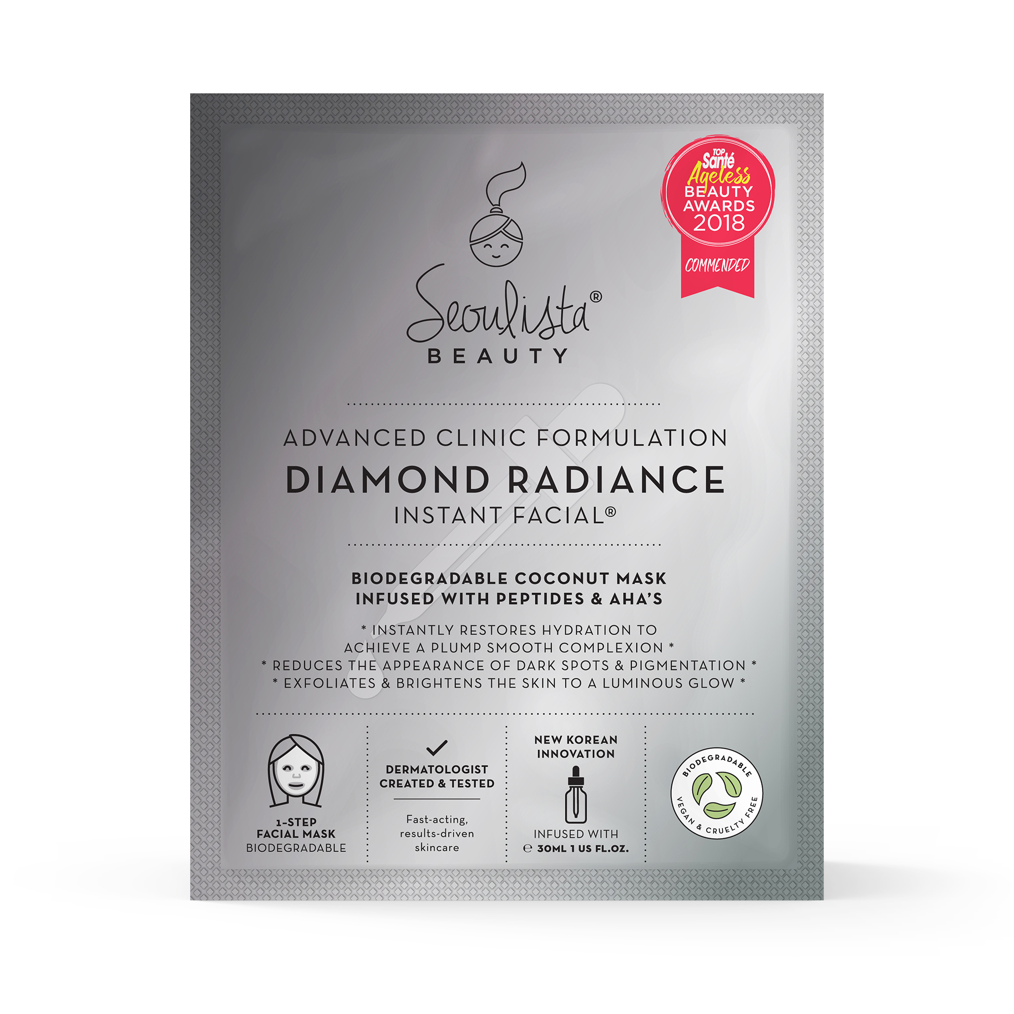 Seoulista Beauty - Advanced Clinic Formulation - Diamond Radiance