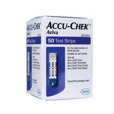 Accu-Chek Aviva - 50 Test Strips - Medipharm Online - Cheap Online Pharmacy Dublin Ireland Europe Best Price
