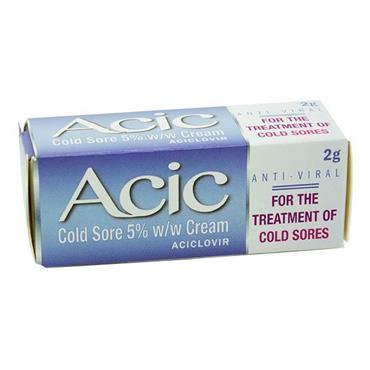 Acic 5% Cream Cold Sore Treatment - Medipharm Online - Cheap Online Pharmacy Dublin Ireland Europe Best Price