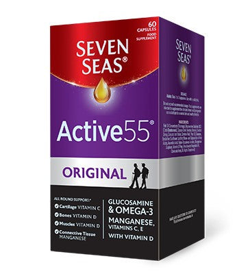 Seven Seas Active 55 Plus Glucosamine 30 Capsules - Medipharm Online - Cheap Online Pharmacy Dublin Ireland Europe Best Price
