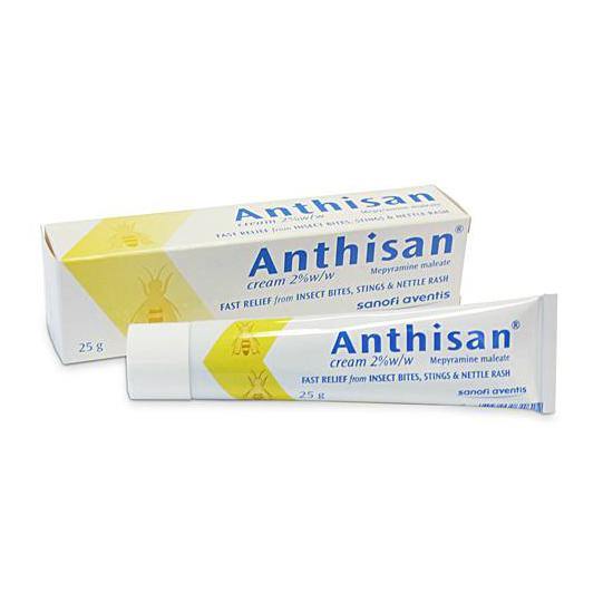 Anthisan Cream - 25g - Medipharm Online - Cheap Online Pharmacy Dublin Ireland Europe Best Price