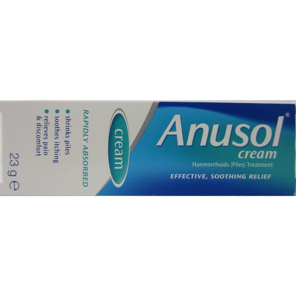 Anusol Cream - 23g - Medipharm Online - Cheap Online Pharmacy Dublin Ireland Europe Best Price