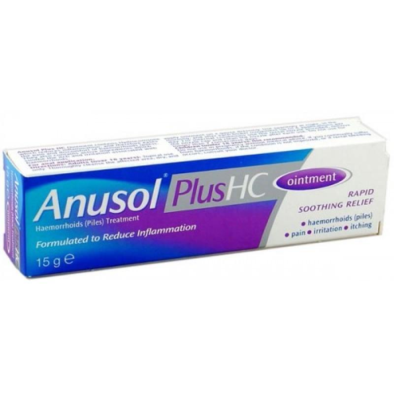 Anusol - HC Ointment OTC -15g - Medipharm Online