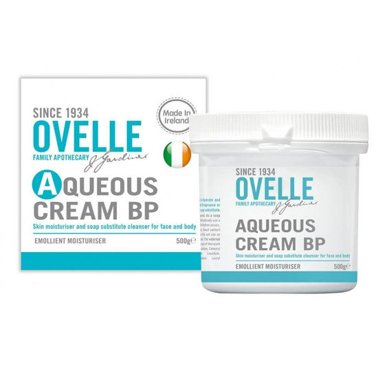 Ovelle - Aqueous Cream - 500g - Medipharm Online - Cheap Online Pharmacy Dublin Ireland Europe Best Price