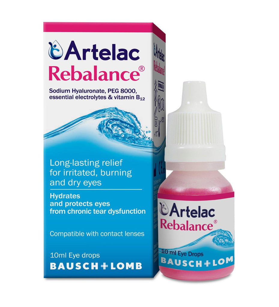 Artelac - Rebalance Long-Lasting Relief For Irritated Dry Eyes - 10ml - Medipharm Online - Cheap Online Pharmacy Dublin Ireland Europe Best Price