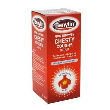 Benylin - Chesty Coughs Non Drowsy Syrup - 125ml - Medipharm Online - Cheap Online Pharmacy Dublin Ireland Europe Best Price