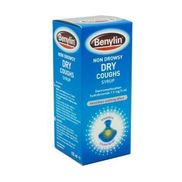 Benylin - Non-Drowsy For Dry Coughs Syrup - 125ml - Medipharm Online - Cheap Online Pharmacy Dublin Ireland Europe Best Price
