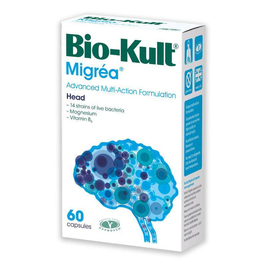 Bio-Kult - Migréa - Advanced Probiotic Multi-Action Formulation - 60 Capsules - Medipharm Online - Cheap Online Pharmacy Dublin Ireland Europe Best Price