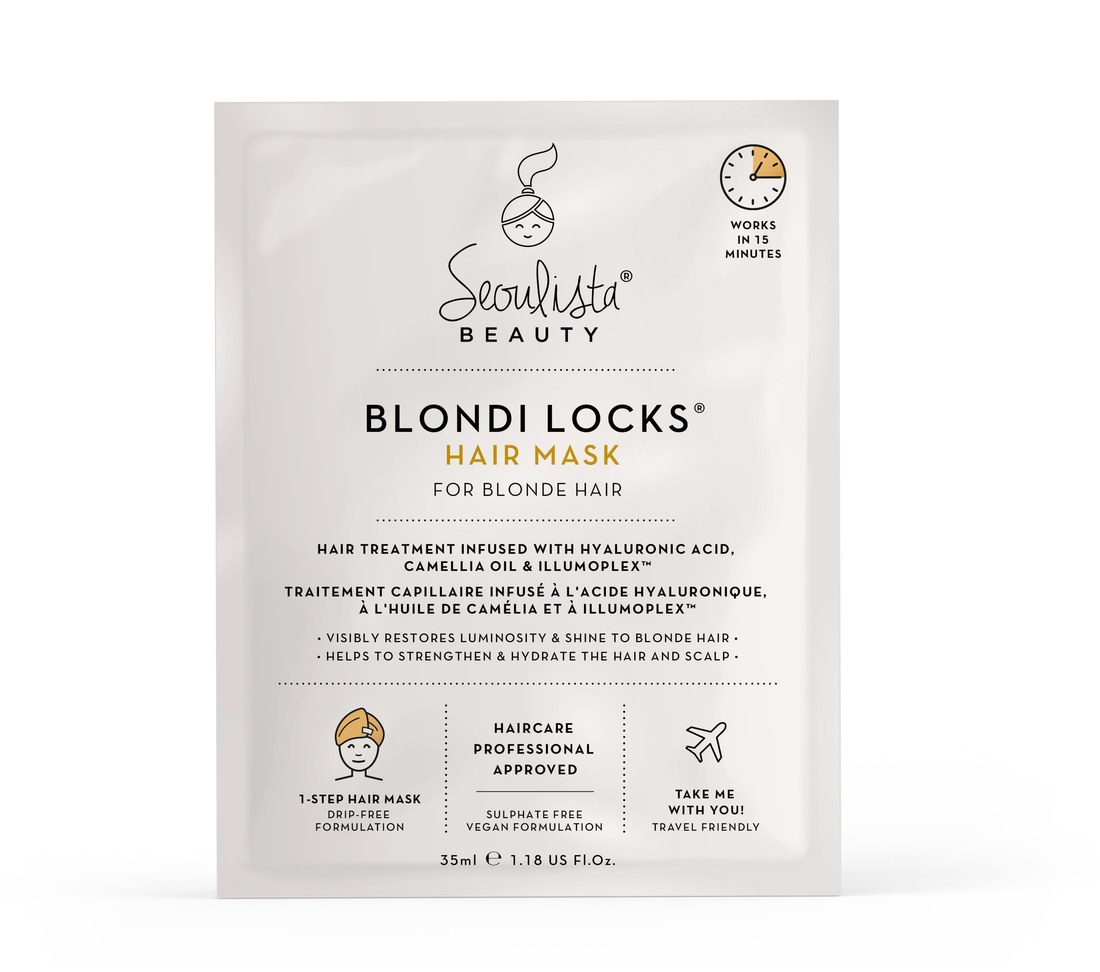 Seoulista Beauty - Blondi Locks Hair Mask - For Blonde Hair