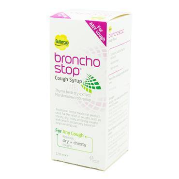 Buttercup Broncho Stop Cough Syrup 120ml - Medipharm Online - Cheap Online Pharmacy Dublin Ireland Europe Best Price