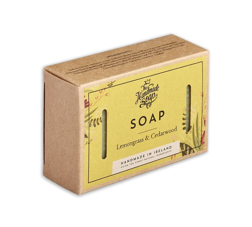 The Handmade Soap Company Soap Bar Lemongrass & Cedarwood 140g - Medipharm Online