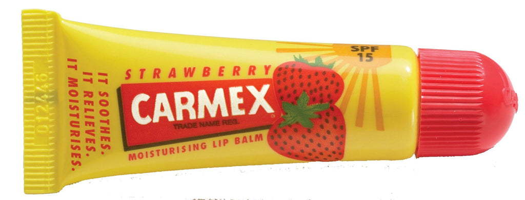 Carmex - Strawberry Tube SPF15 - 10g - Medipharm Online - Cheap Online Pharmacy Dublin Ireland Europe Best Price