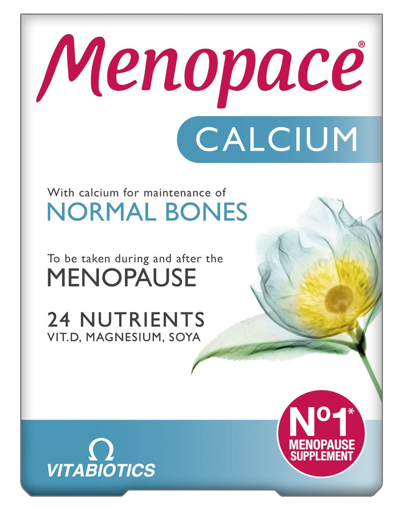 Vitabiotics Menopace Calcium 60 Pack - Medipharm Online