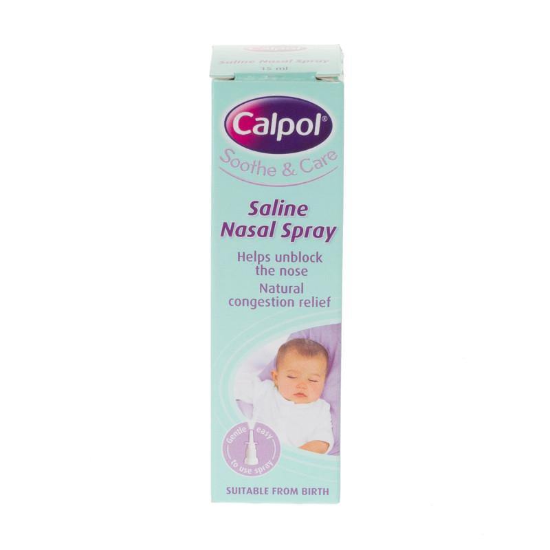 Calpol - Soothe And Care Saline Nasal Spray - 15ml - Medipharm Online - Cheap Online Pharmacy Dublin Ireland Europe Best Price
